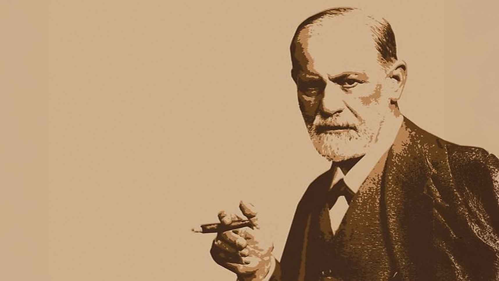 Sigmund Freud smoking