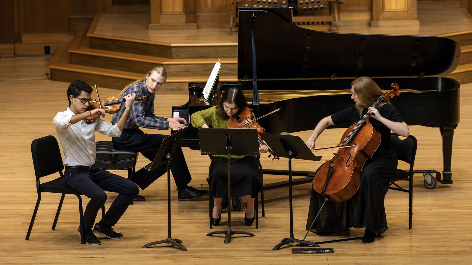Lawrence Chamber Music Festival performance in Memorial Chapel