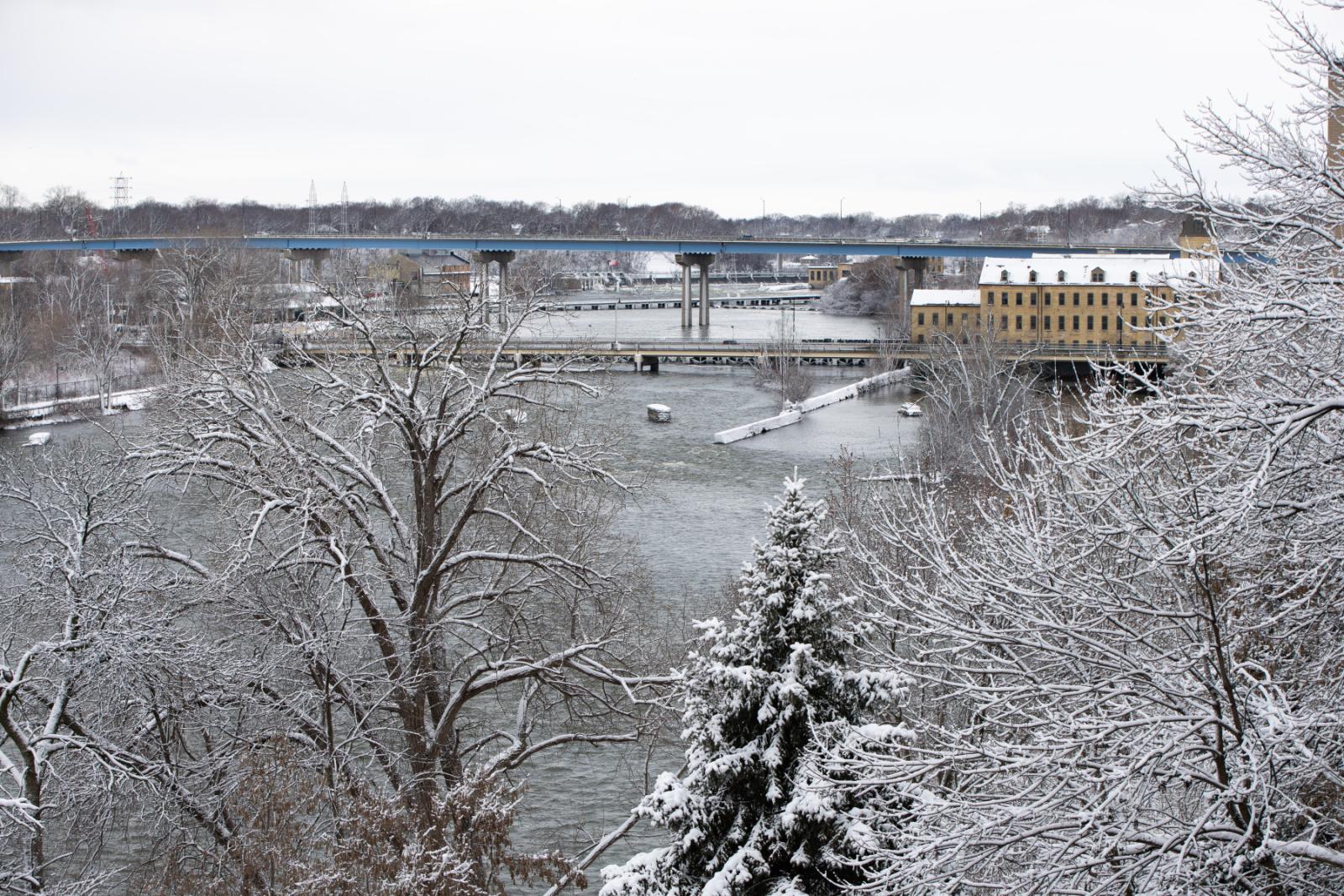 Enjoy trails along the Fox River that are adjacent to campus. 