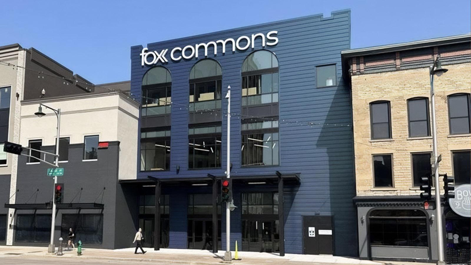 Fox Commons Front of Building