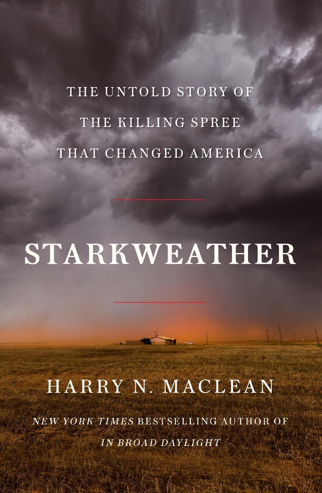 Book cover over "Starkweather."