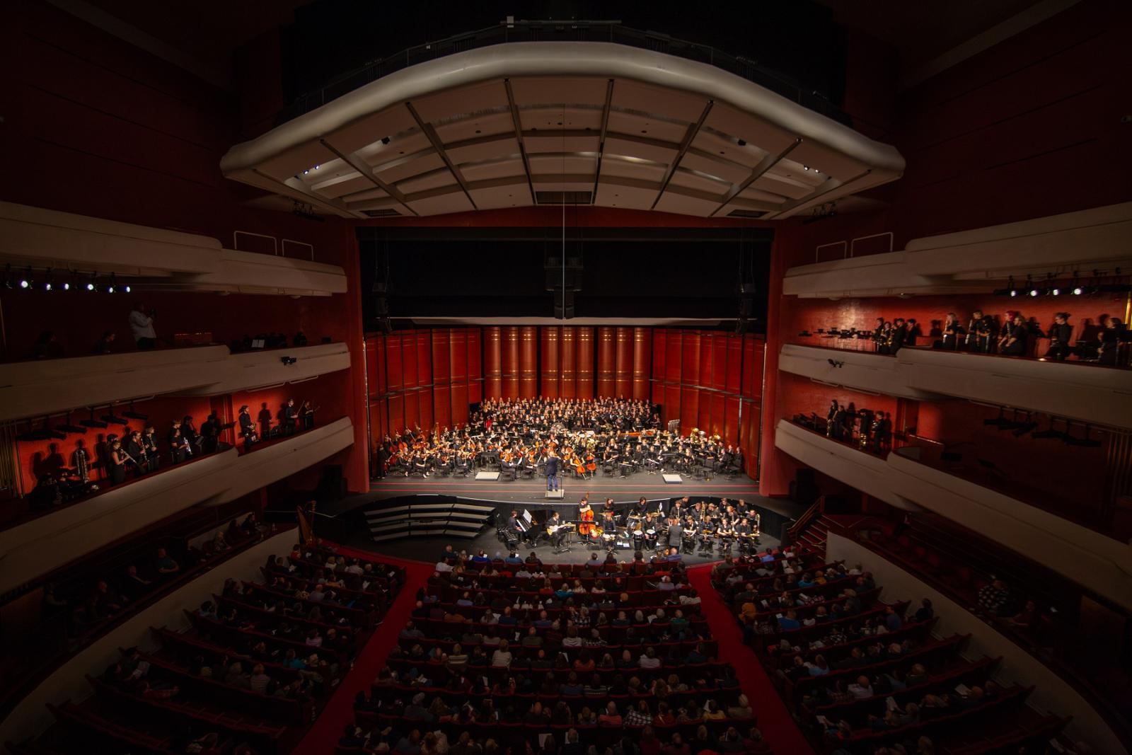 Students perform during Kaleidoscope 2024 at the Fox Cities Performing Arts Center.