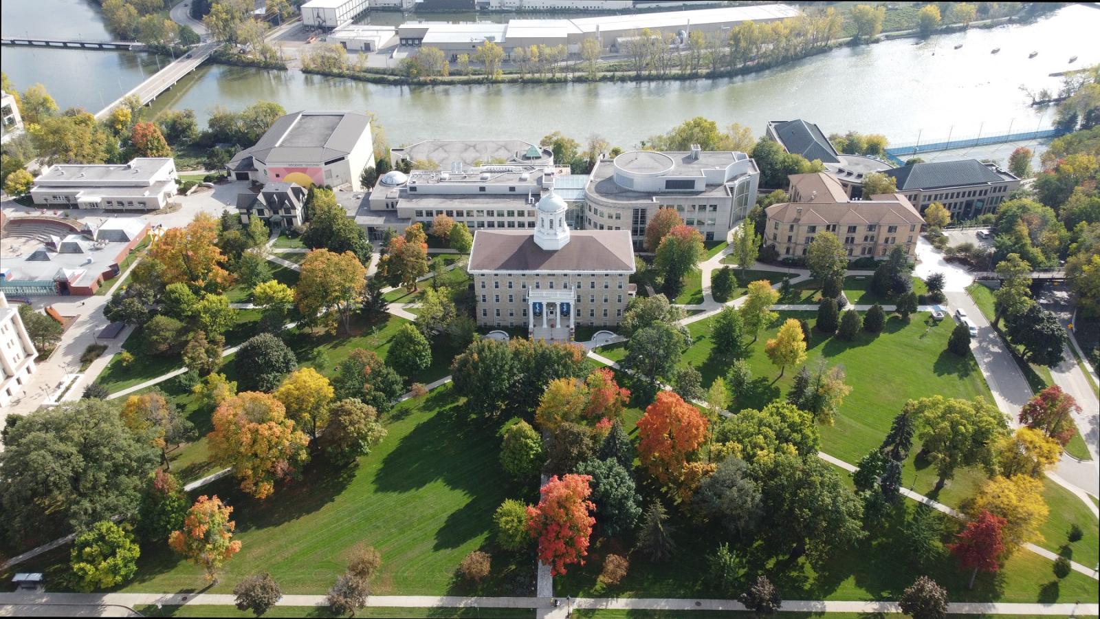 Lawrence University aerial photo