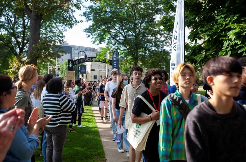 New landmark, traditions greet incoming class | Lawrence University